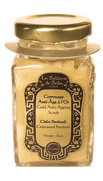 La Sultane De Saba 23-Carat Gold Scrub 100ml Гоммаж Золотая линия 100мл