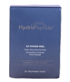HydroPeptide 5X Power Peel Экстра-омолаживающий пилинг на основе специального обновляющего комплекса 5Х, пептидов и энзимов 30 салфеток