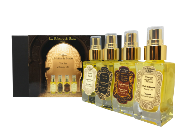 La Sultane de Saba Набор Масел "Красота тела" Gift Set Beauty Oil 4 вида масел (4х50 мл)