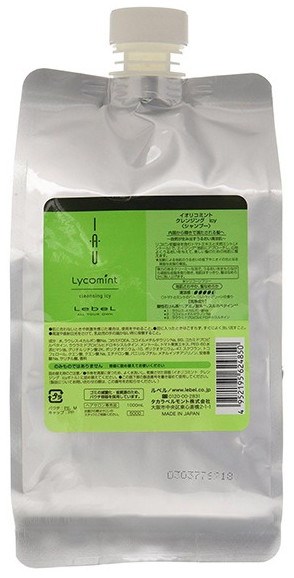 Lebel Iau Lycomint Cleansing Icy Шампунь 1000 Мл