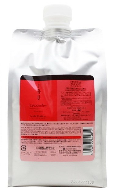 Lebel Iau Lycomint Cleansing Шампунь 1000 Мл