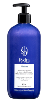 Kydra Le Salon Platinum Color Boosting Mask Arctic Berries Маска голубика «Платиновый» 500 мл с маслом манго и экстрактом арктических ягод 