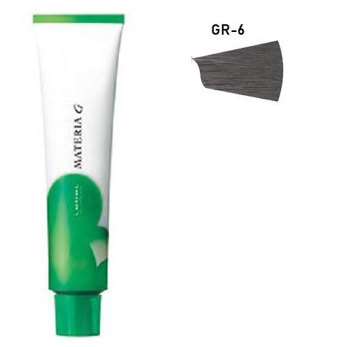 Lebel MATERIA G New Тон GR6 Краска для волос Темный бежевый Блонд 120 гр 