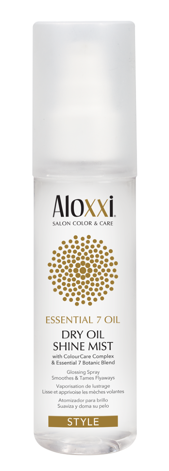 Aloxxi Essential 7 Oil Dry Oil Shine Mist Сухое Масло Для Блеска Волос 100 Мл