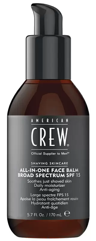 American Crew Увлажняющий бальзам для лица, для мужчин 170 мл All In One Face Balm