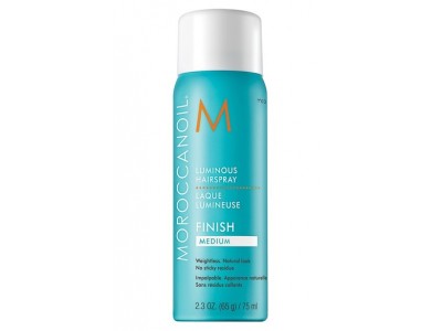 Moroccanoil Luminous Hairspray Medium 75 Мл Лак Сияющий Для Волос Эласт. Фиксации 