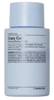 J Beverly Hills Сыворотка-активатор 236 мл Crazy Curl Defining для создания локонов Styling Serum