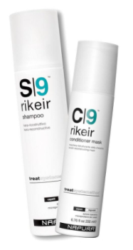 Napura Rikeir Кера-реконструктор: Shampoo 200 мл Шампунь S9+ Conditioner 200 мл Маска-Кондиционер C9 