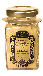 La Sultane De Saba 23-Carat Gold Scrub 100ml Гоммаж Золотая линия 100мл