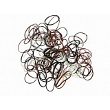 Dewal Резинки Для Волос Силикон., Цветные Mini 100 Шт