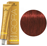 Schwarzkopf Professional Краска для волос 60 мл Igora Absolute 6-80 темный русый красный натуральный, темный шатен