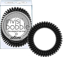 Invisibobble Slim True Black Резинка Для Волос 3 Шт