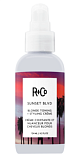 R+Co Sanset Blvd Blonde Toning+Styling Crème 124 мл Сансет Бульвар Крем для укладки светлых волос 
