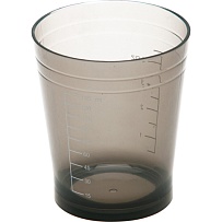 Dewal Стакан Мерный, Черный 135 Мл