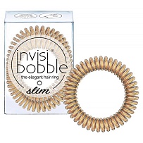 Invisibobble Slim Bronze Резинка Для Волос 3 Шт